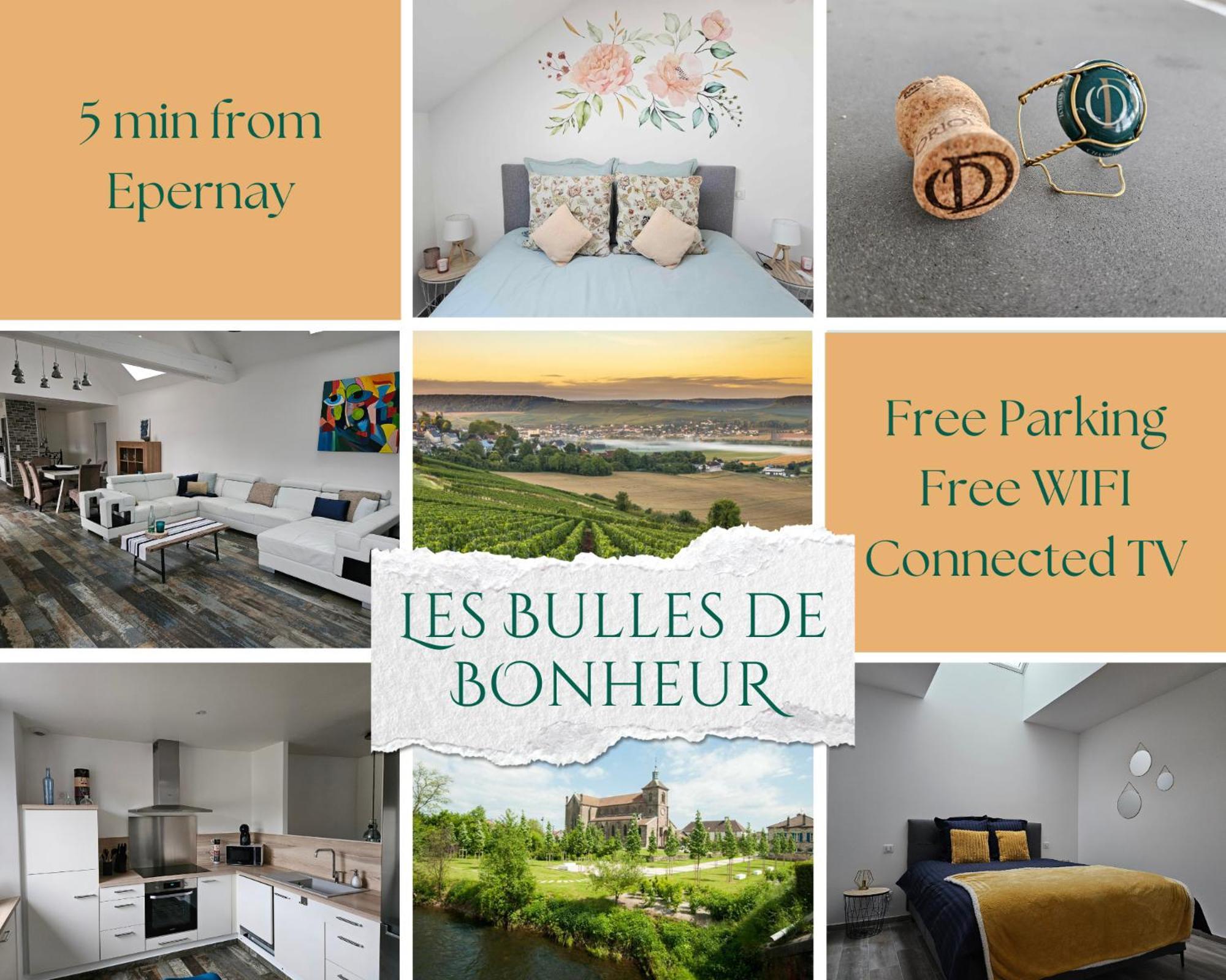 Appartement Les Bulles De Bonheur - Au Coeur Du Vignoble Champenois à Chouilly Extérieur photo